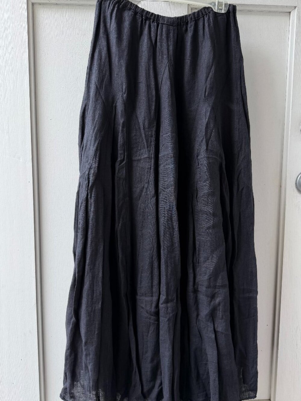 CP SHADES x Ron Herman Flare Maxi Skirt, Black, XS - Picture 6 of 9
